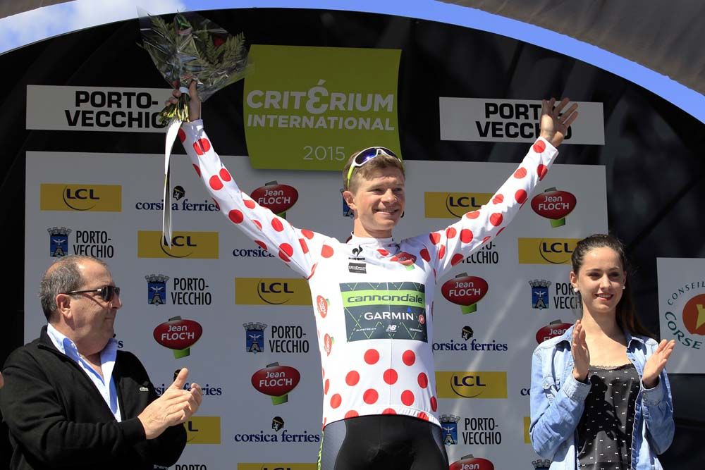 Ben King (Cannondale-Garmin) also took the polka-dot climber's jersey