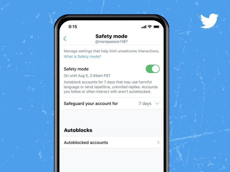 Twitter Safety Mode