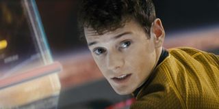 Anton Yelchin as Chekov in Star Trek