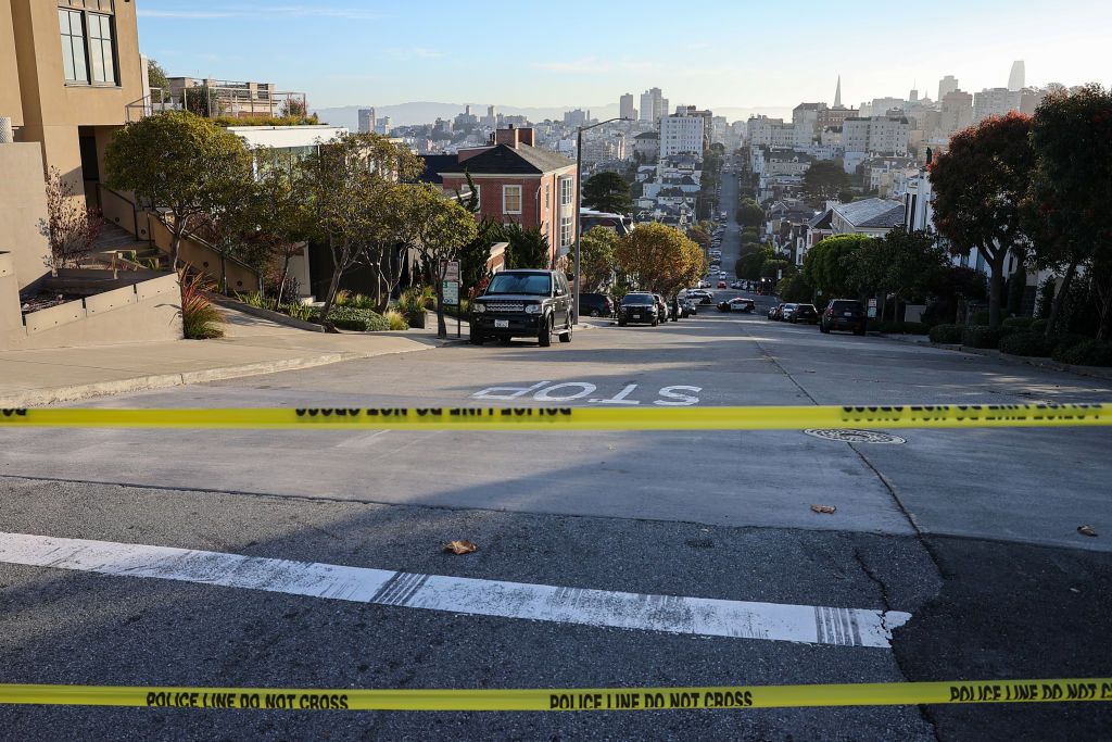 Pelosi residence in San Francisco.