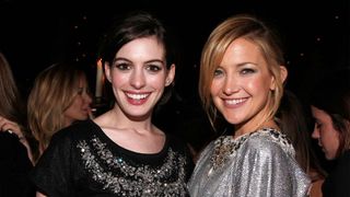 Anne Hathaway and Kate Hudson attend Dolce & Gabbana's "The One" Fragrance Launch and Private Dinner