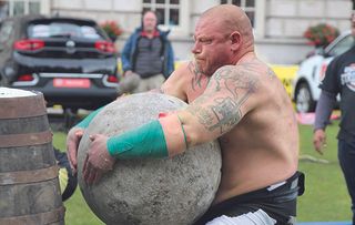 Truck Pull, Super Yoke, Stones of Strength and Car Deadlift Hold – never mind the contestants, the names of the individual events making up this gruelling trial are intimidating enough.