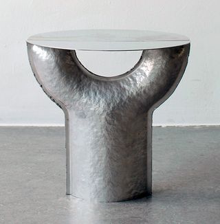 ‘Hammered’ table by Sigve Knutson