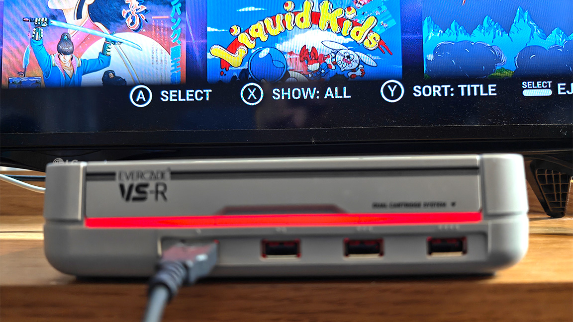 Evercade EXP-R and VS-R; retro consoles