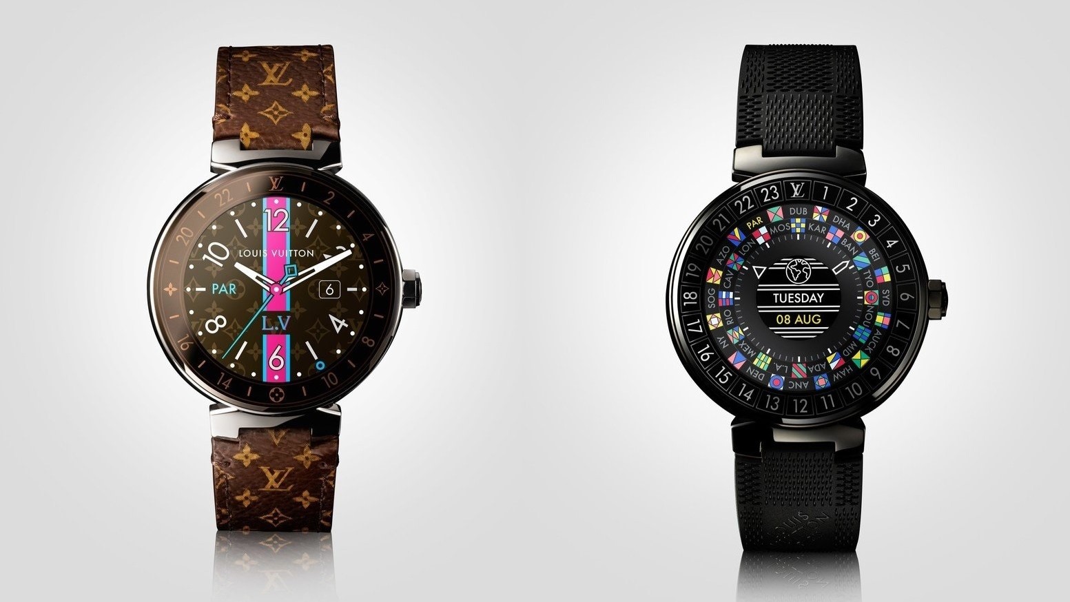 ساعت هوشمند Louis Vuitton Tambour Horizon (2019) Wear OS 2