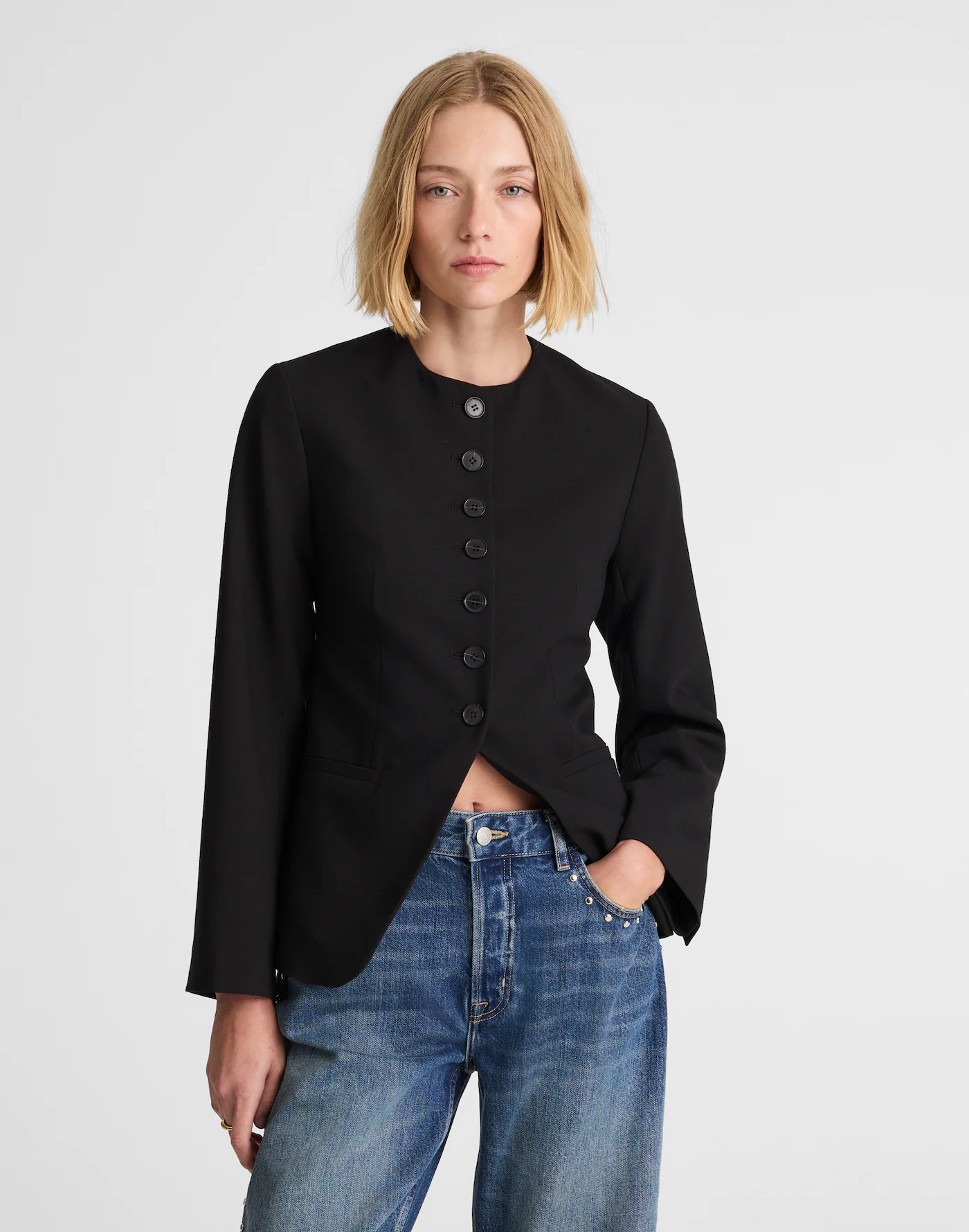The Nolita Cutaway Blazer