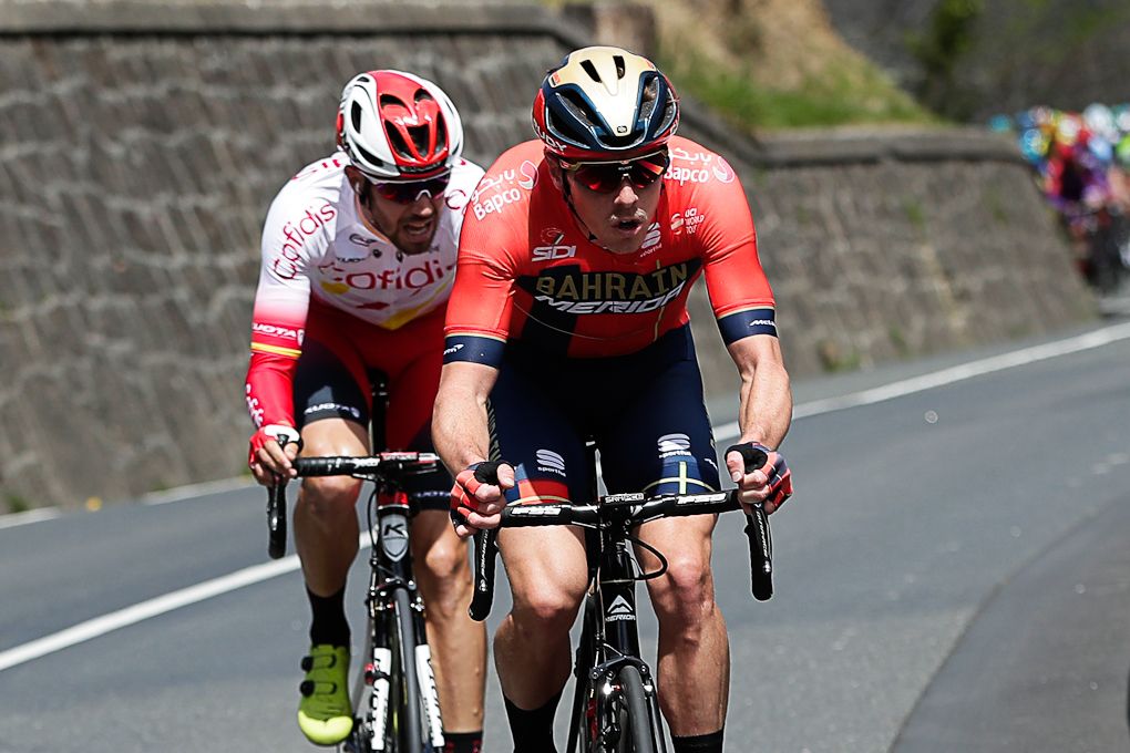 Rohan Dennis and Jesus Herrada on the attack
