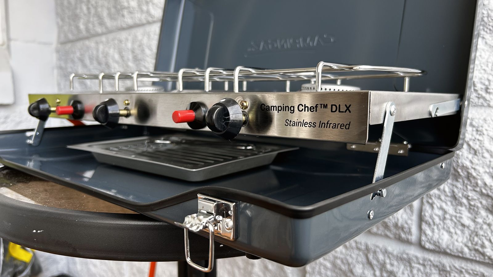 Campingaz Camping Chef DLX Stainless Infrared Gas Stove review T3