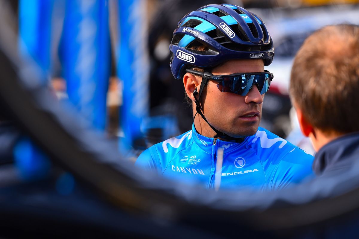 Mikel Landa at the start
