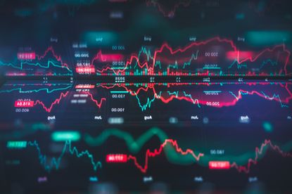 high density financial dashboard displaying multiple synchronized charts 