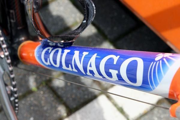 The downtube profile.