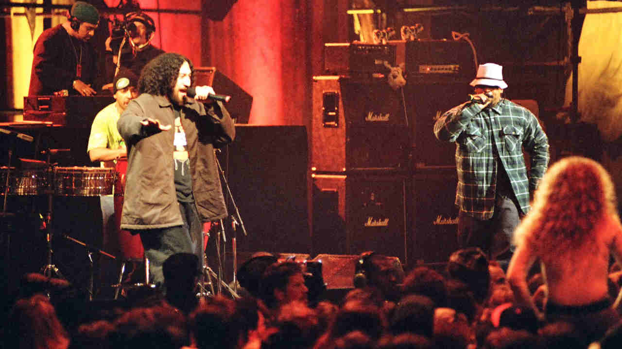 Cypress Hill performing live in 1993
