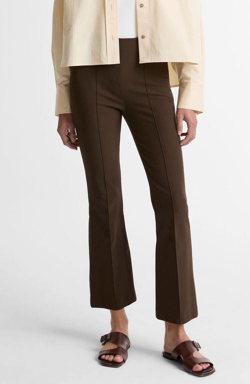 Niki Mid Rise Crop Flare Pants