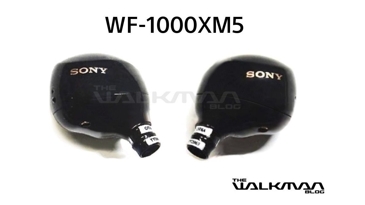 The Walkman Blog image of Sony&#039;s rumoured WF-1000XM5 wireless earbuds