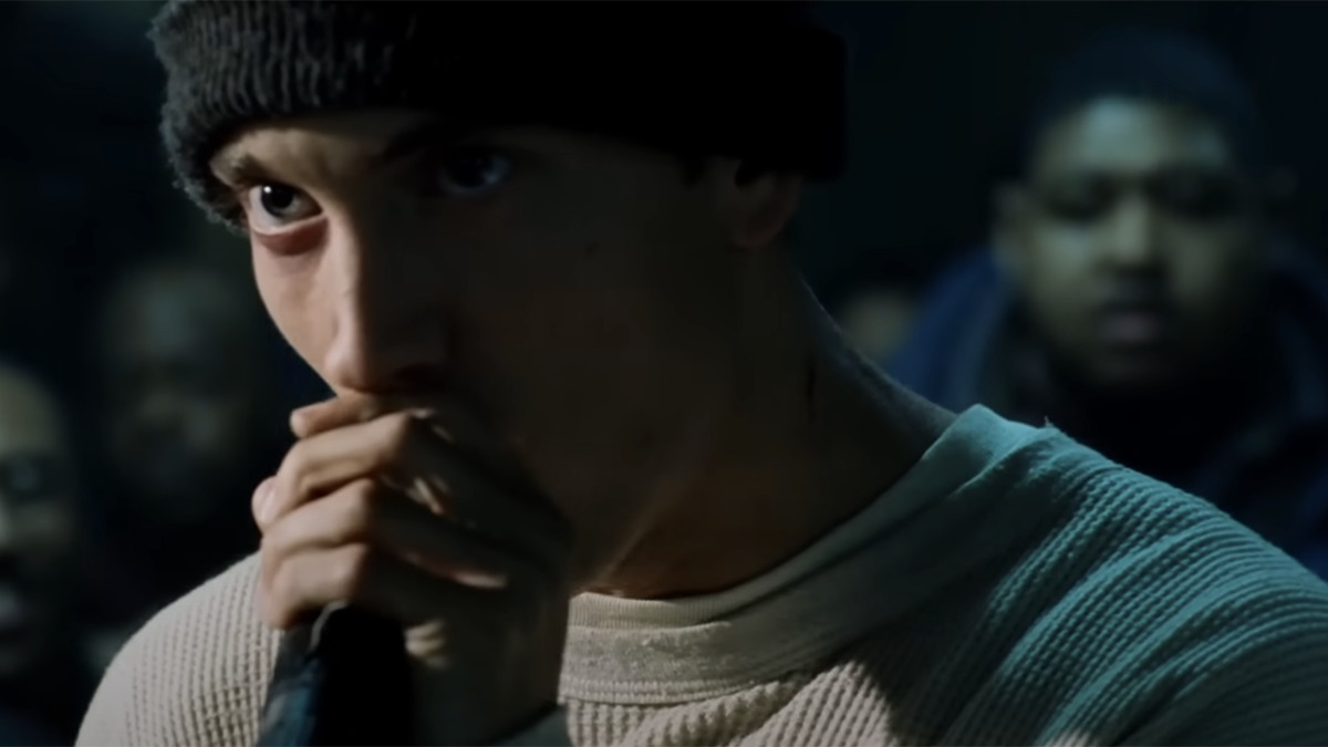 Eminem in 8 Mile