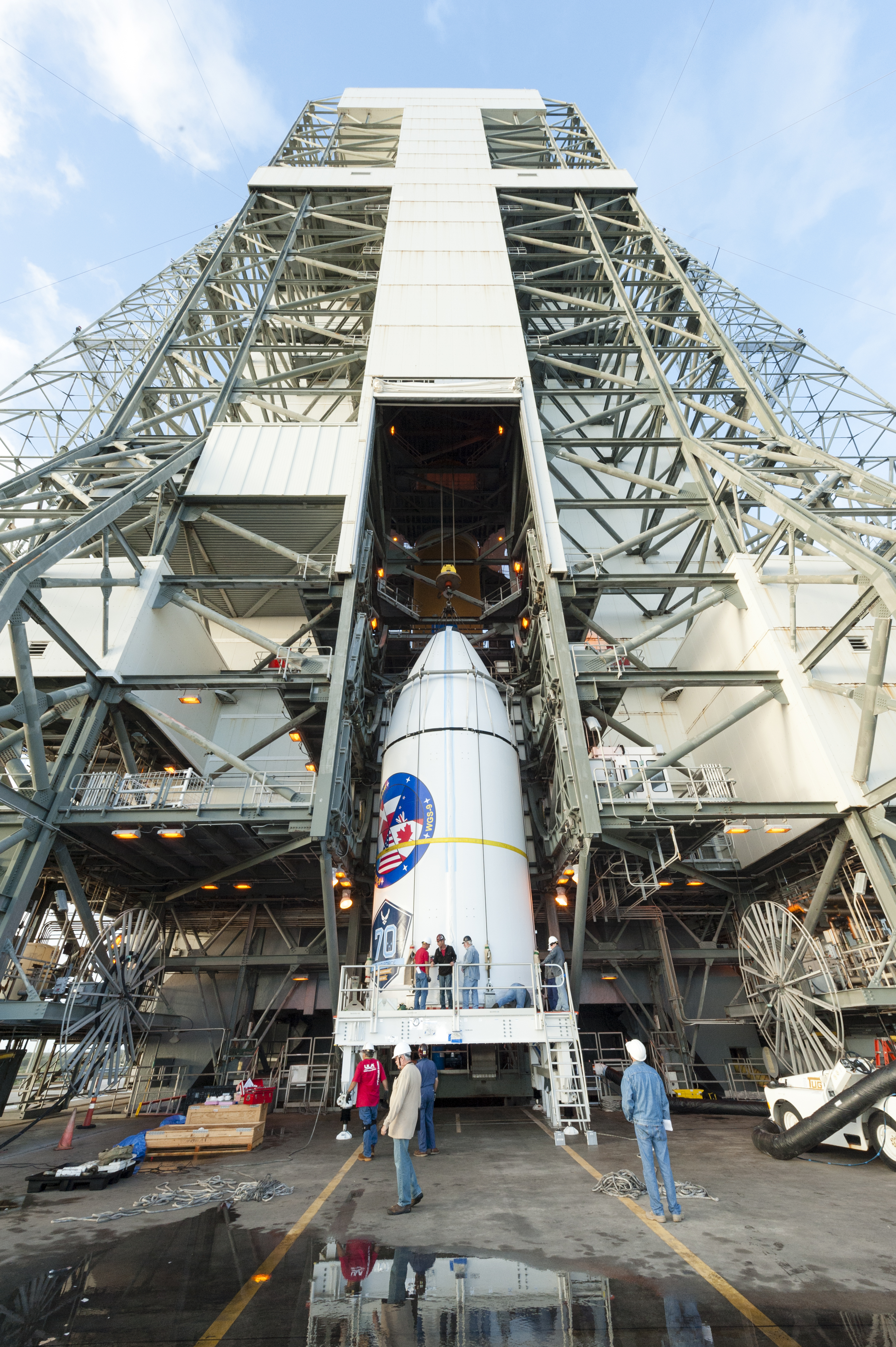 Delta IV rocket Wideband Global SATCOM network