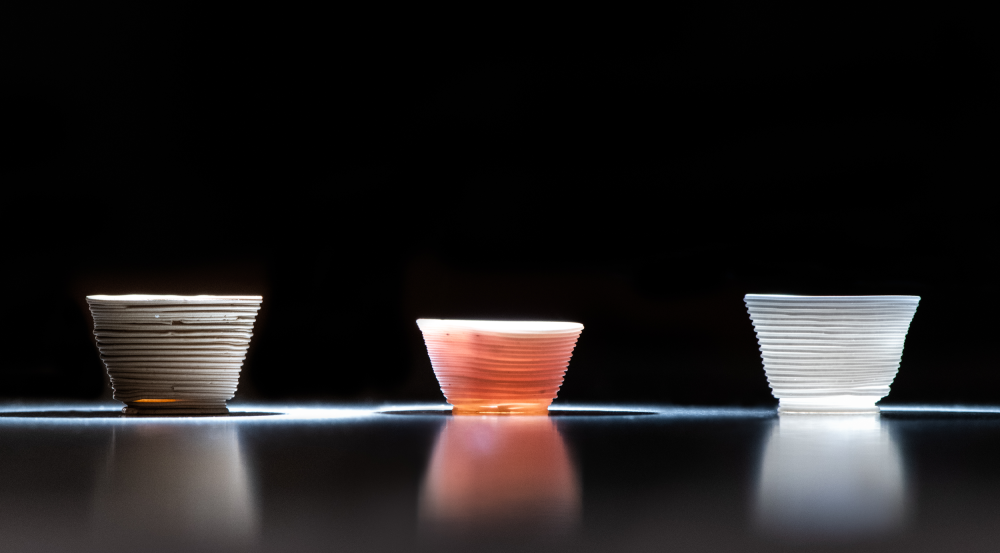3D printed glass
