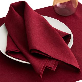 Mulberry 100% French Flax Linen Napkins (set of Four)