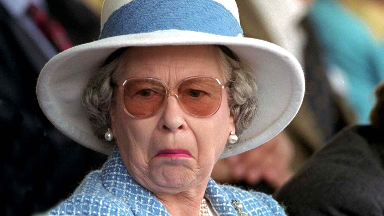 The Queen - Not Amused! - At The Royal Windsor Horse Show In Her &#039;back Garden&#039; At Windsor Castle