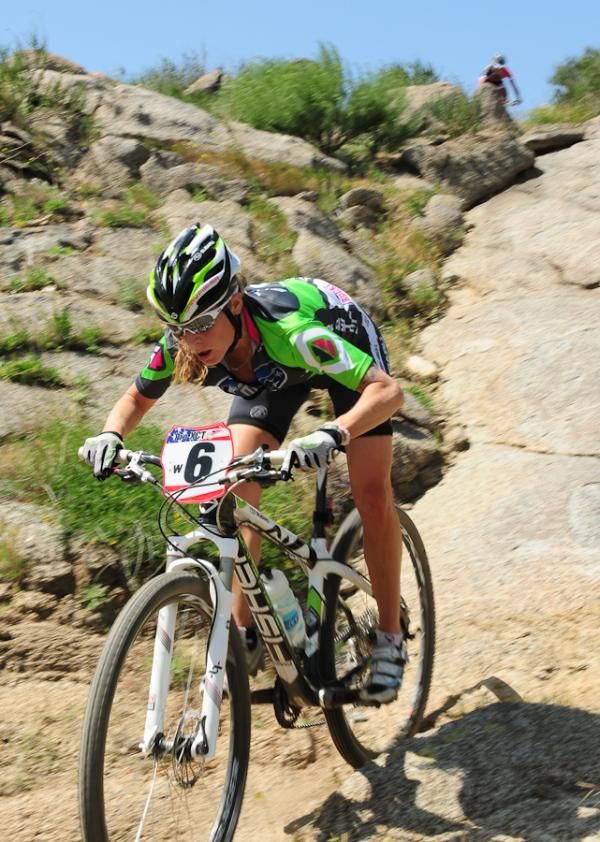 Willow Koerber (Gary Fishrer/Subaru) was descending faster than anyone else today.