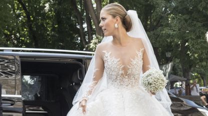 Victoria Swarovski wedding dress