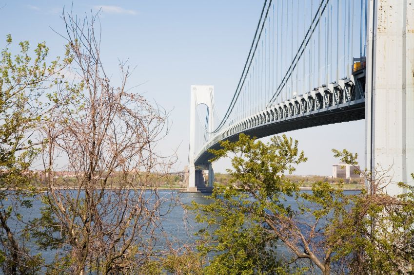 View of the Verrazano Bridge