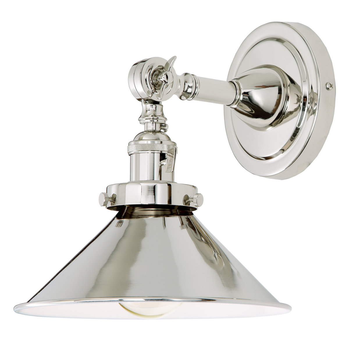 Breakwater Bay Brasfield 1-Light Swing Arm Lamp | Wayfair