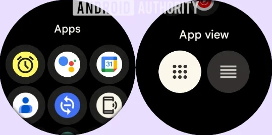 Wear OS is preparing a new app grid view for the Pixel Watch 2 and the Pixel Watch.