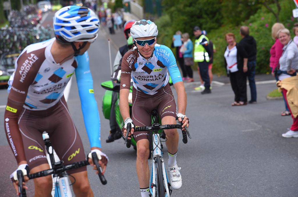 A smiling Romain Bardet (AG2R-La Mondiale)