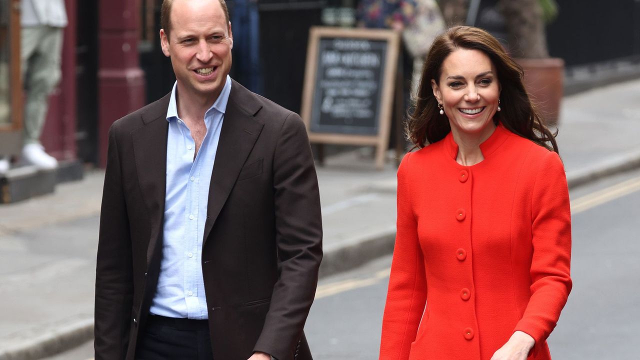 The Princess of Wales steps out in London wearing a long red coat, tapping into one of next season&#039;s biggest runway trends