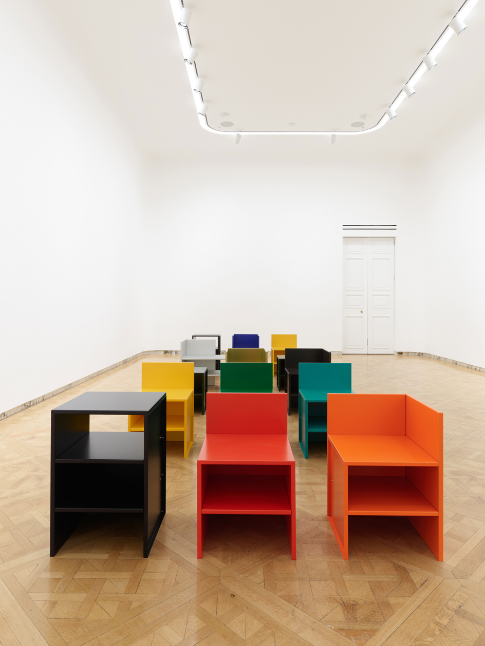 S94 Design, Donald Judd aluminium furniture