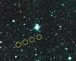 Comet C/2013 UQ4 Catalina first looked like an asteroid when NASA's NEOWISE team first observed it on December 31 2013.