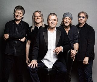 Deep Purple 2017: (l-r) Don Airey, Steve Morse, Ian Gillan, Roger Glover, Ian Paice.