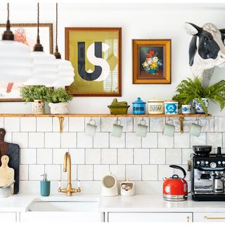 kitchen sink area