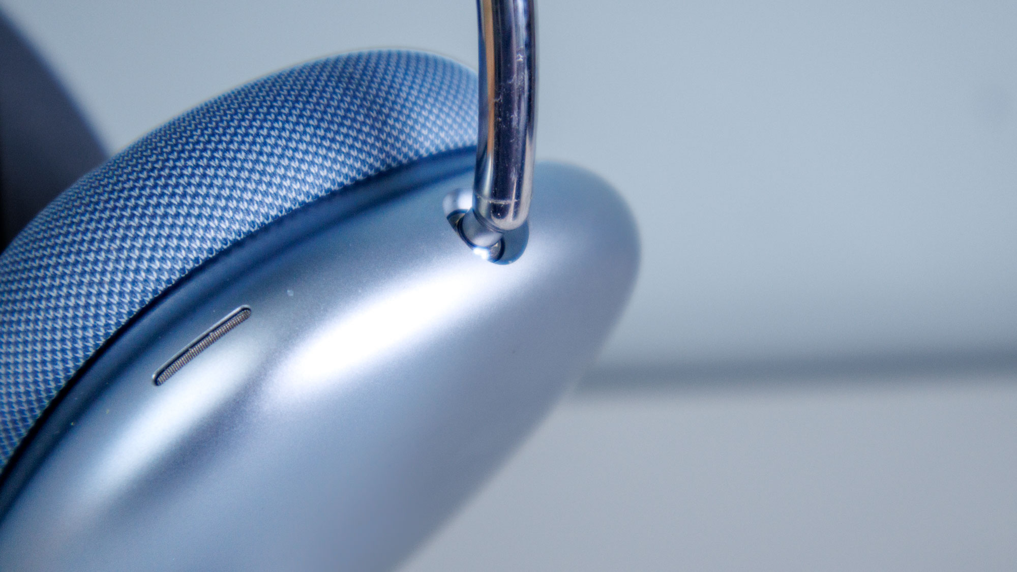 The AirPods Max USB-C in a photo studio