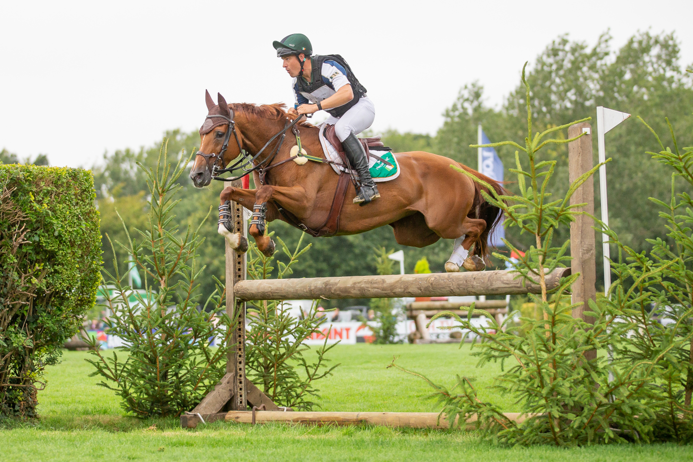 Fred Scala, pictured, returns to Hickstead to defend his title in the 2024 Eventer's Challenge.