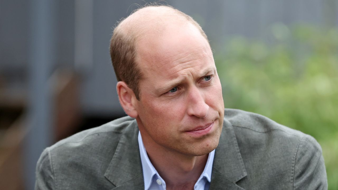 The song that will always take Prince William back explained. Seen here is Prince William during a visit to the We Are Farming Minds charity