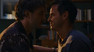 Andrew Scott as Adam and Paul Mescal as Harry in All of Us Strangers