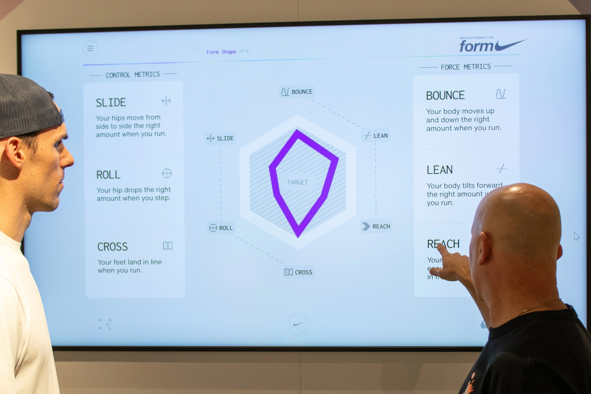 Nike NSRL Form running mobile lab