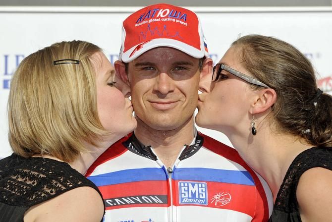 Stage winner Alexander Kristoff (Katusha)