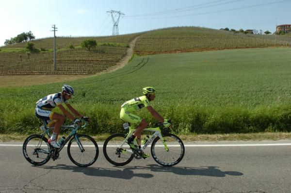 Martijn Keizer (Vacansoleil-DCM) and Francesco Failli (Farnese Vini) in