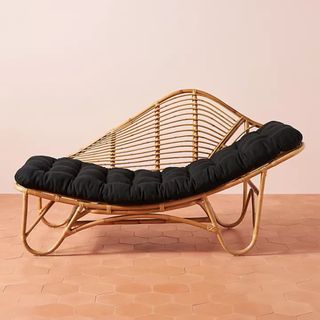 Positano Rattan IndoorOutdoor Chaise Lounge