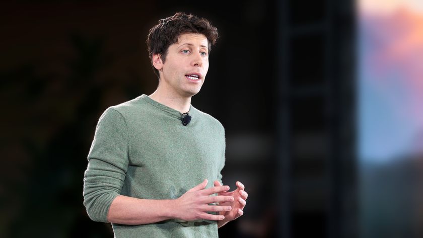 OpenAI CEO Sam Altman speaking during Microsoft&#039;s February 7, 2023 event