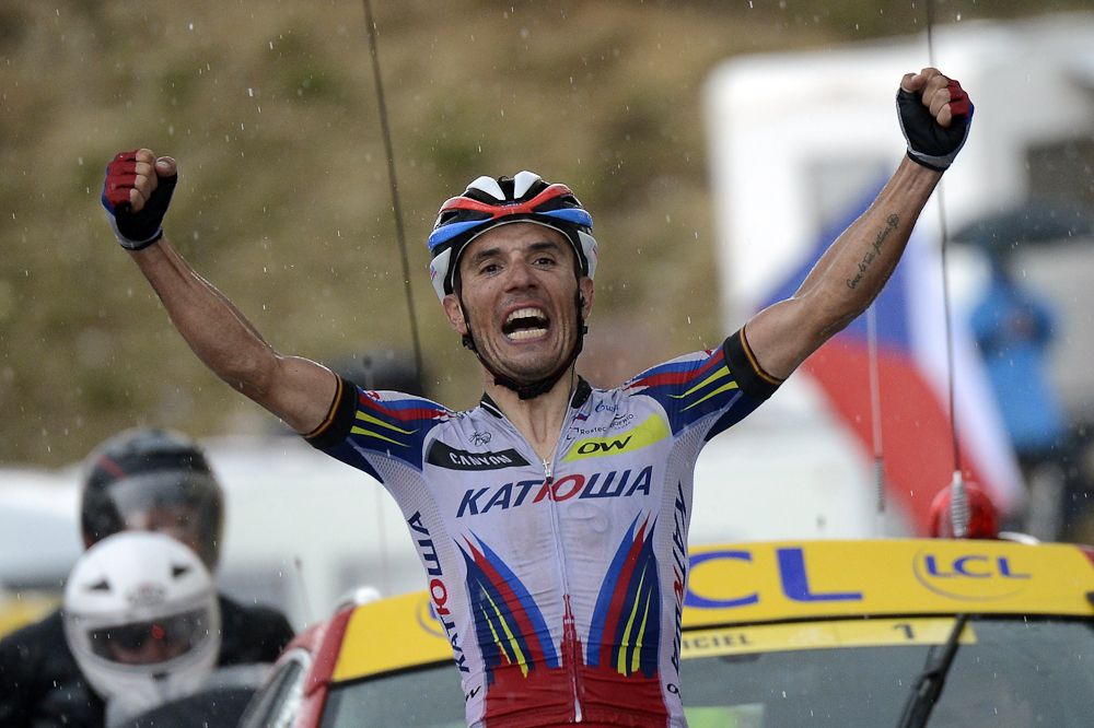 Joaquim Rodr&iacute;guez wins stage 12 of the 2015 Tour de France.