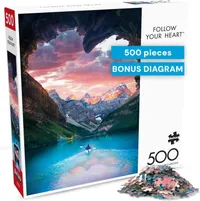 Buffalo Games Dillion Saw Follow Your Heart 500 Piece Jigsaw Puzzle 