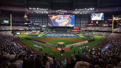 A general view of Game 1 of the 2026 World Series.