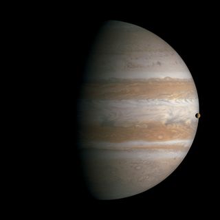 Transit of Io Across Jupiter