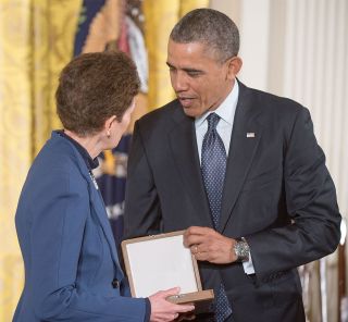 Tam O'Shaughnessy Accepts Medal of Freedom on Behalf of Ride