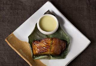 Zuma's marinated black cod wrapped in hoba leaf - gin-dara no saikyo yaki