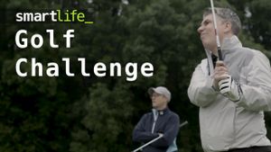 Smart Life golf challenge (in the rain)